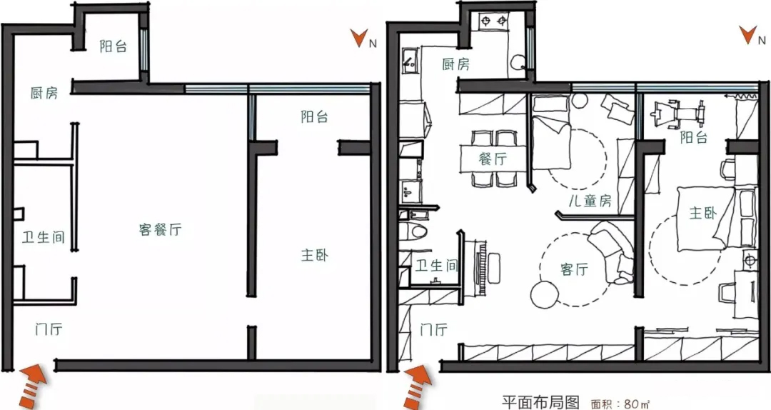 裝修設(shè)計(jì)空間改造的3種小技巧