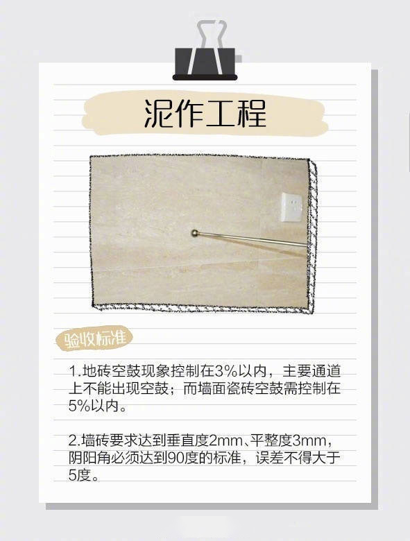 裝修7項(xiàng)工程驗(yàn)收標(biāo)準(zhǔn)，讓“豆腐渣”工程無(wú)處遁形~